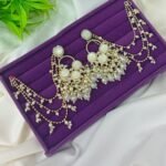 Antique Gold-Plated Floral Peacock Choker Se