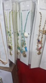 Boho Beach Charm Necklace with Ocean Motifs - Image 2