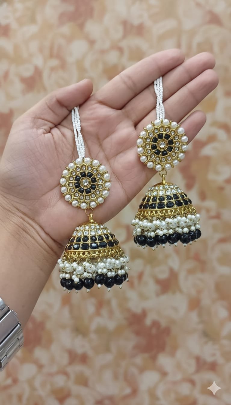 WhatsApp-Image-2026-02-05-at-11.30.55.jpeg traditional Indian Jhumka earrings - Image 1