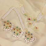 traditional bridal jewelry combo set