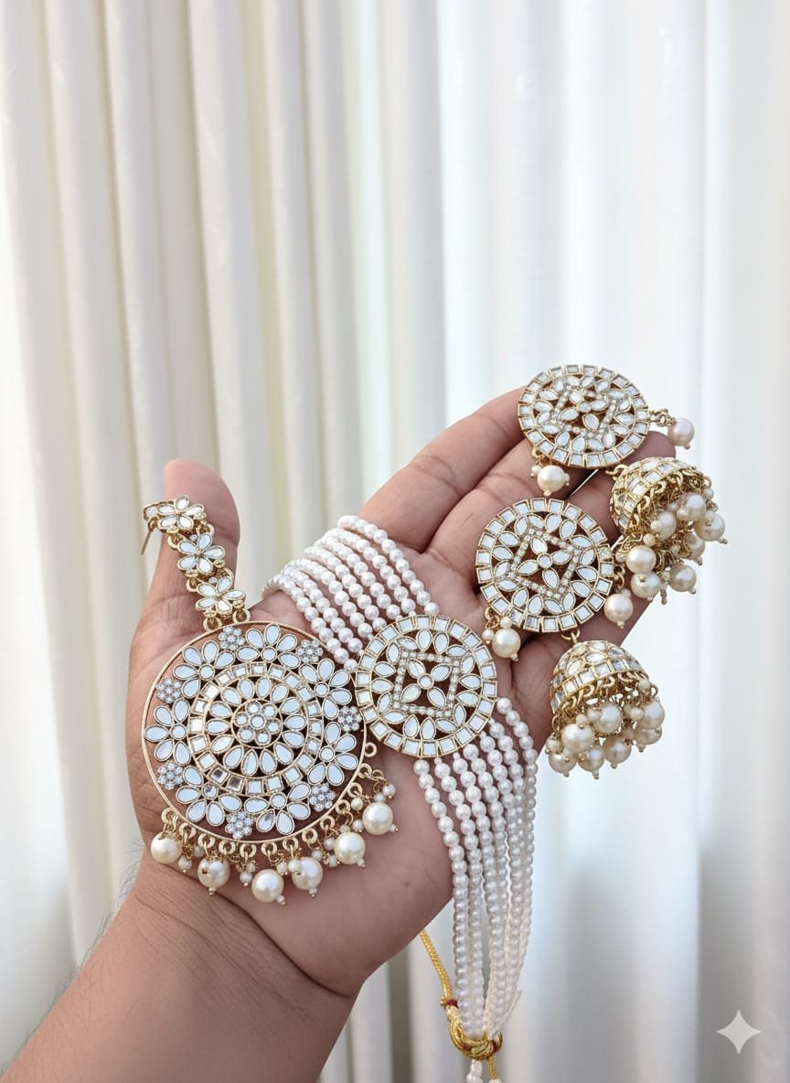 WhatsApp-Image-2026-02-13-at-18.37.27.jpeg traditional Kundan jewelry set - Image 1