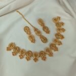 gold-plated necklace set,