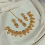 gold-plated necklace set,