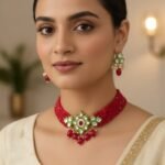 Indian best quality choker necklace set for women