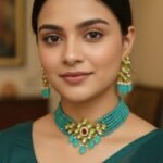 Indian best quality choker necklace set for women