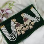 earrings are designed in a traditional Multani style