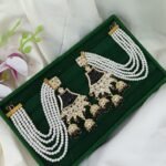 earrings are designed in a traditional Multani style
