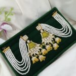 earrings are designed in a traditional Multani style