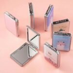 portable double-sided compact makeup mirrors. 1 pice