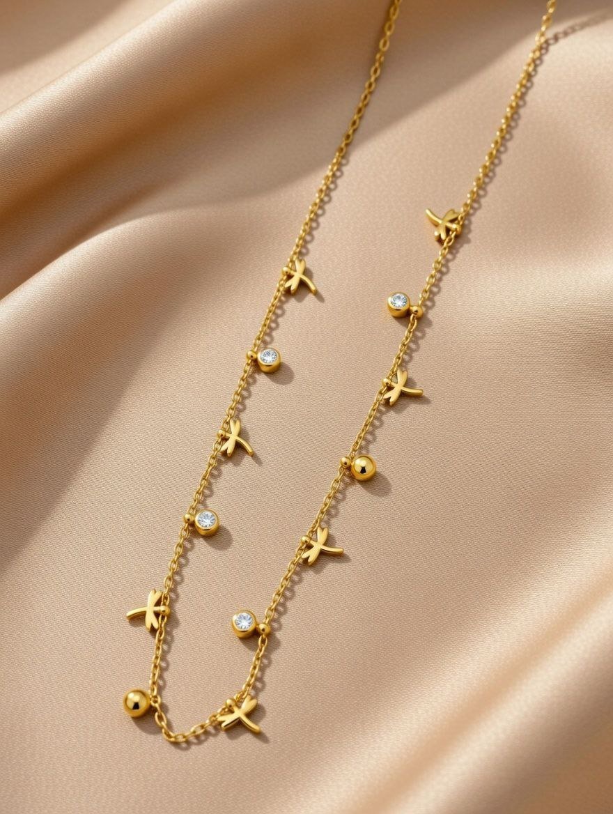 photo_2026-02-24_02-37-43.jpg gold-plated stainless steel star charm necklace - Image 1