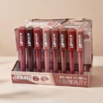 Huda Beauty lip glosses.