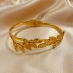 stainless steel 18K gold-plated bracelet
