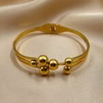 stainless steel 18K gold-plated bracelet