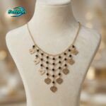 multi-layered gold-toned necklace