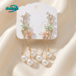 Stone earring