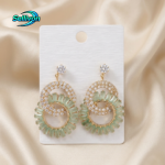 Stone earrin