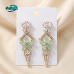 Stone earrin