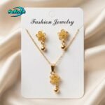 gold plate jewellery set
